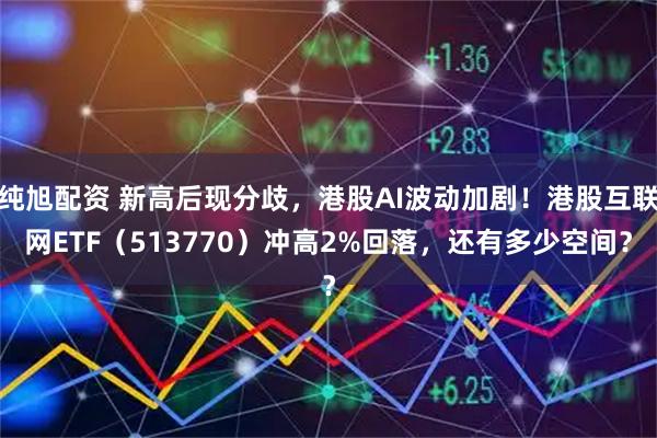 纯旭配资 新高后现分歧，港股AI波动加剧！港股互联网ETF（513770）冲高2%回落，还有多少空间？